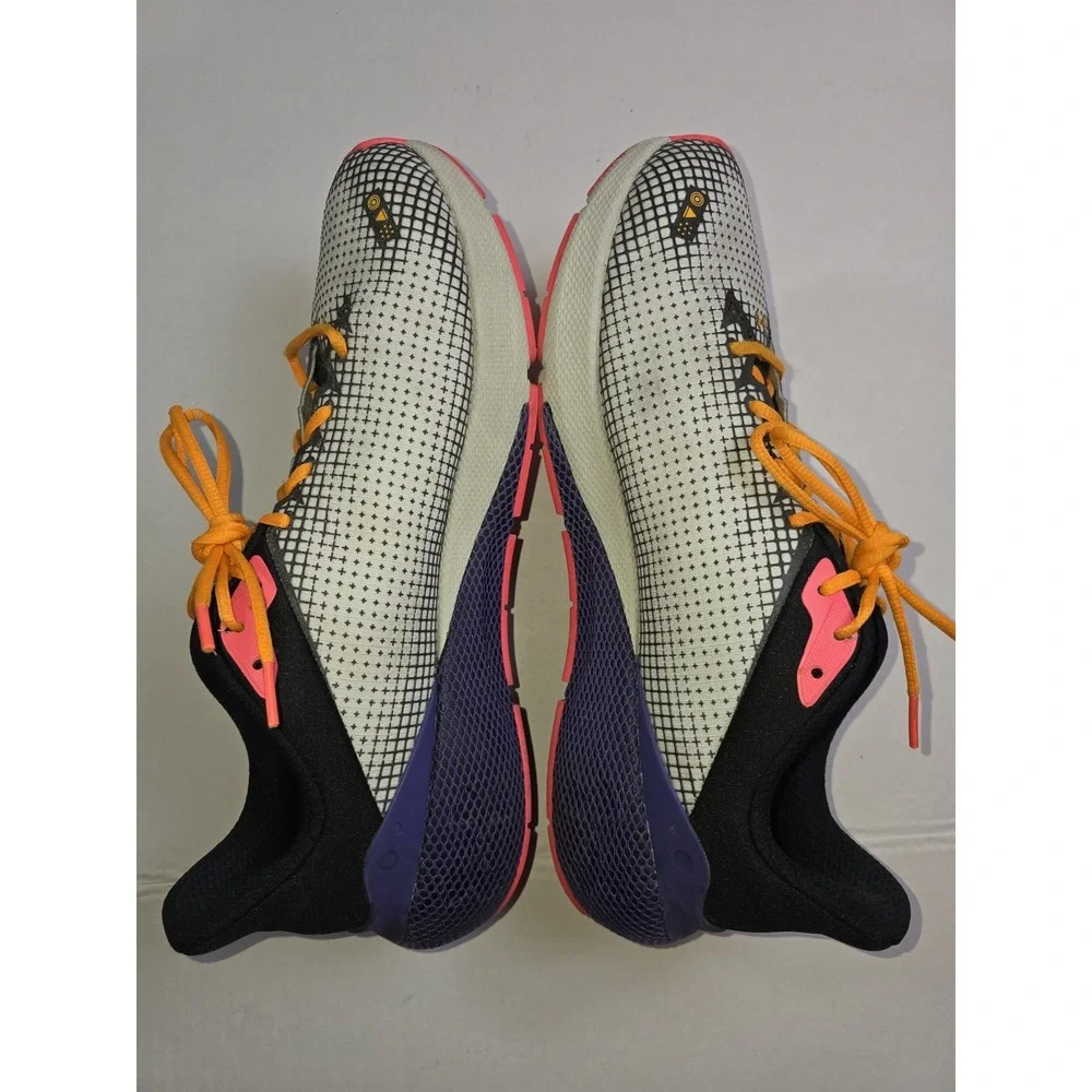 Size 12.5 Mens Under Armour HOVR Machina Storm White Clay Purple